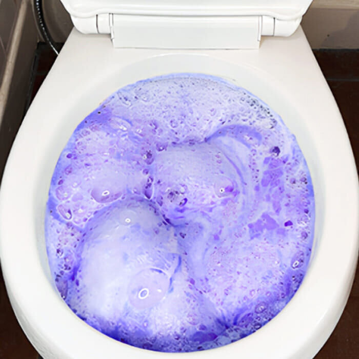 Foam cleaning action